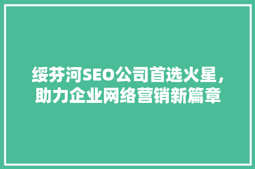 绥芬河SEO公司首选火星，助力企业网络营销新篇章